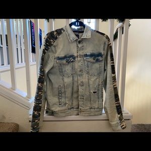 Camo Denim Jacket